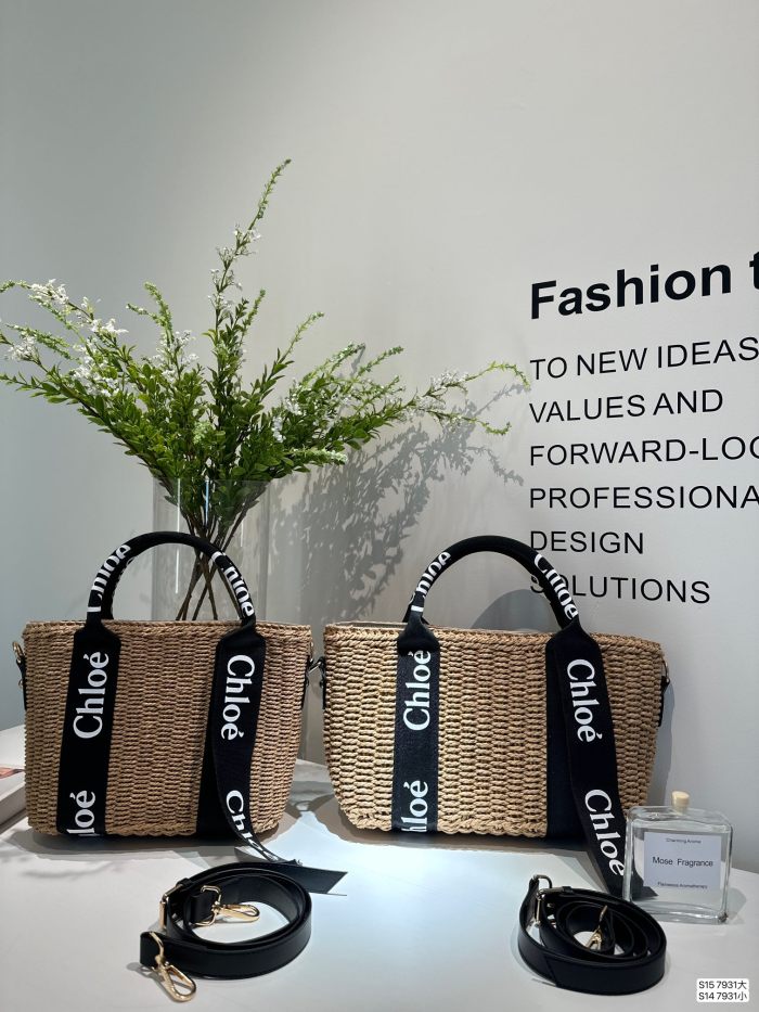 Chloe Woody Tote Bag 7931 DB531041 27-30cm