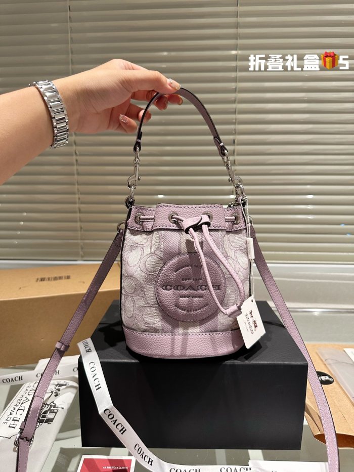 COACH DEMPSEY Bucket Bag 009 LLS561 18cm