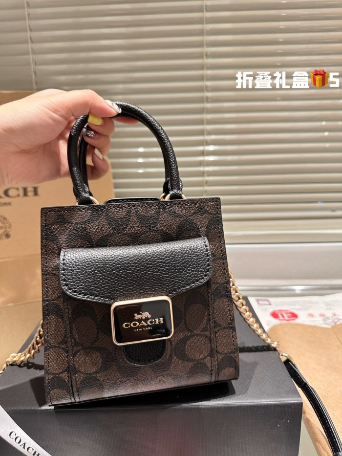 COACH Handbag 013 LLS071 17cm