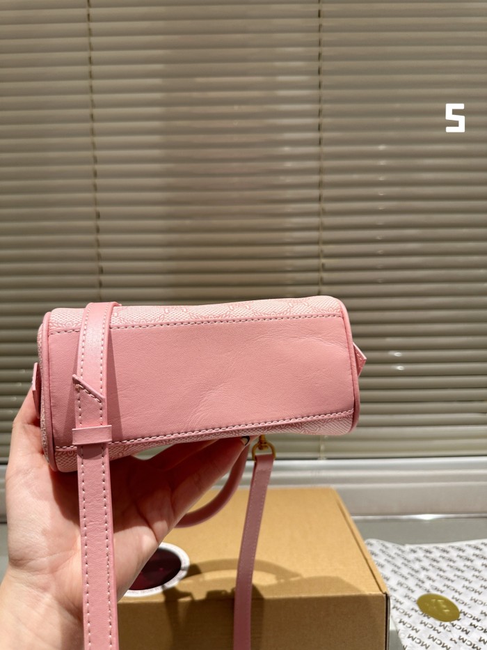 MCM Mini Boston Bag 030 LLS071 18.5cm