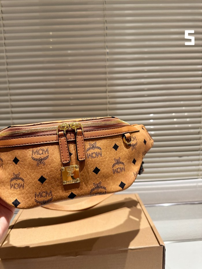 MCM Stark Waist Bag 033 LLS531 34cm