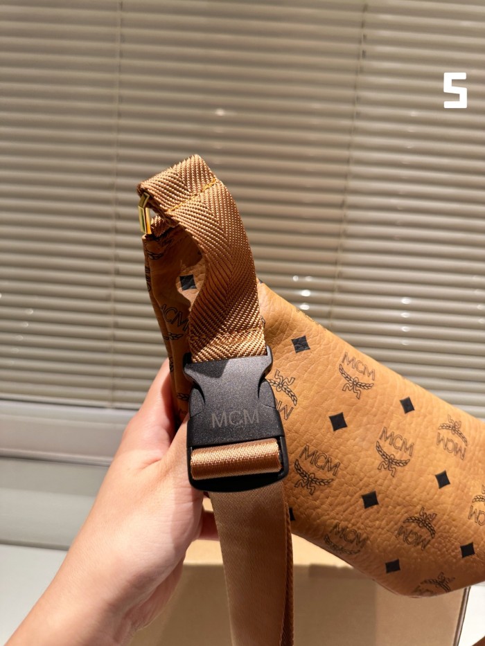 MCM Stark Waist Bag 033 LLS531 34cm