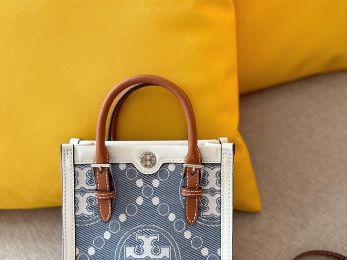 Tory Burch T Monogram Tote 010 LLS051 16cm