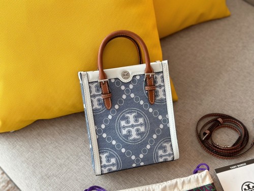 Tory Burch T Monogram Tote 010 LLS051 16cm