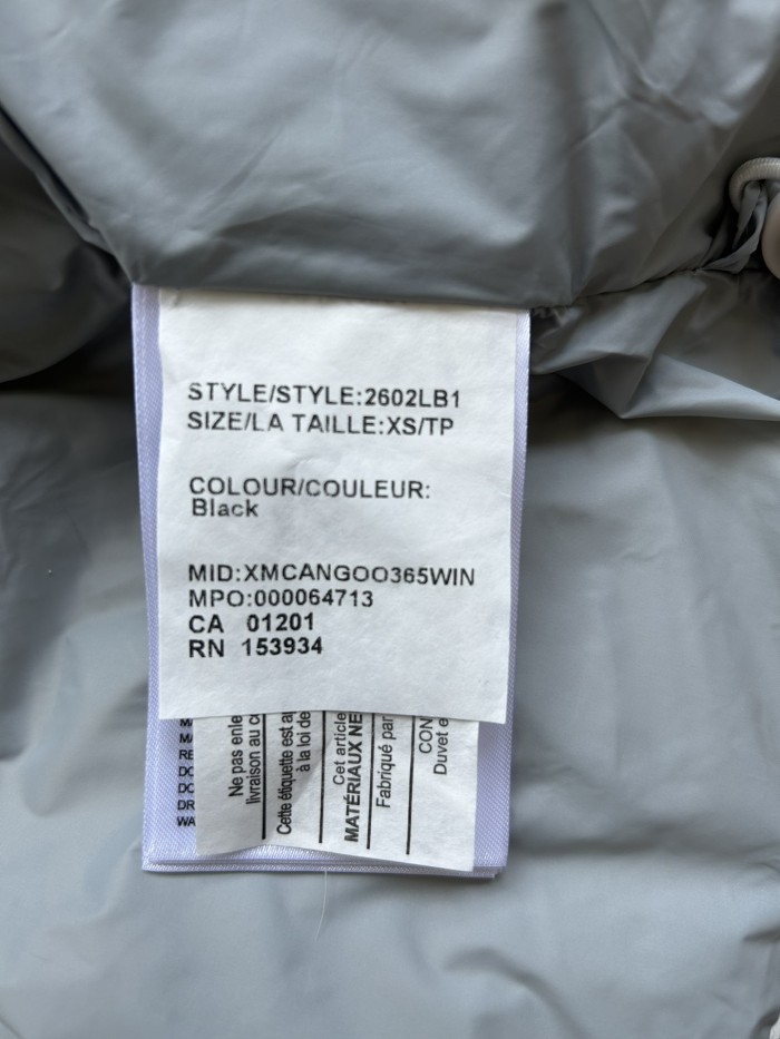 Canada Goose Down Jacket 2602LB FYZ084