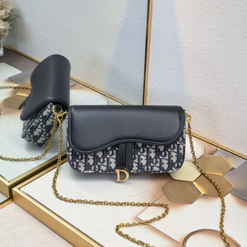 Dior Saddle Chain Bag 5907 LM061 21.5cm