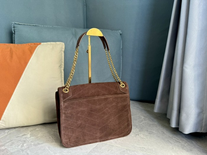 YSL Niki Shoulder Bag 1002 LM072 28cm