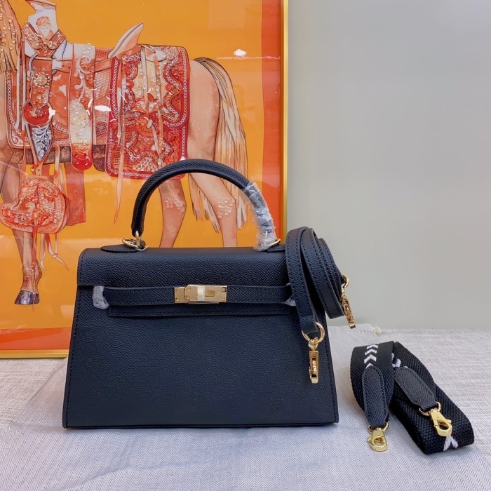 Hermes Kelly 2 Bag Gold Hardware LM071081 19-22cm