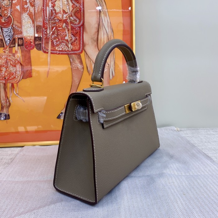 Hermes Kelly 2 Bag Gold Hardware LM071081 19-22cm