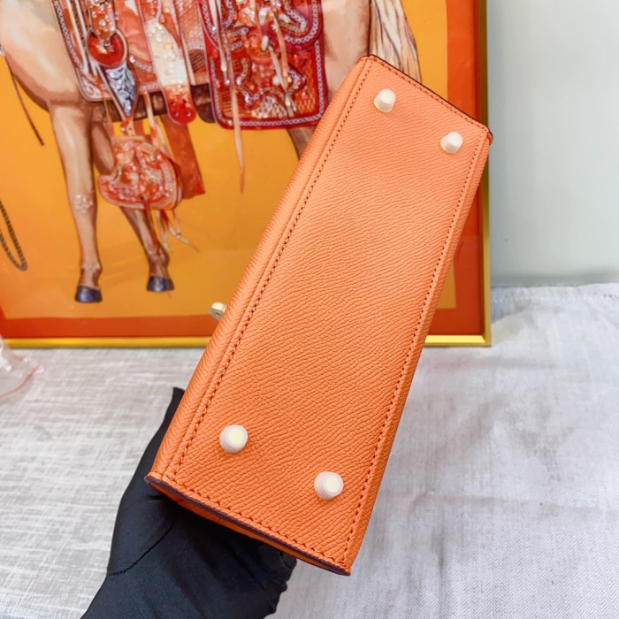 Hermes Kelly 2 Bag Gold Hardware LM071081 19-22cm