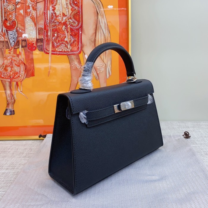 Hermes Kelly 2 Bag Silver Hardware LM081 22cm