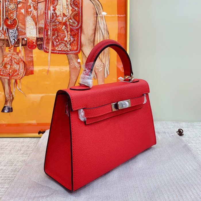 Hermes Kelly 2 Bag Silver Hardware LM081 22cm