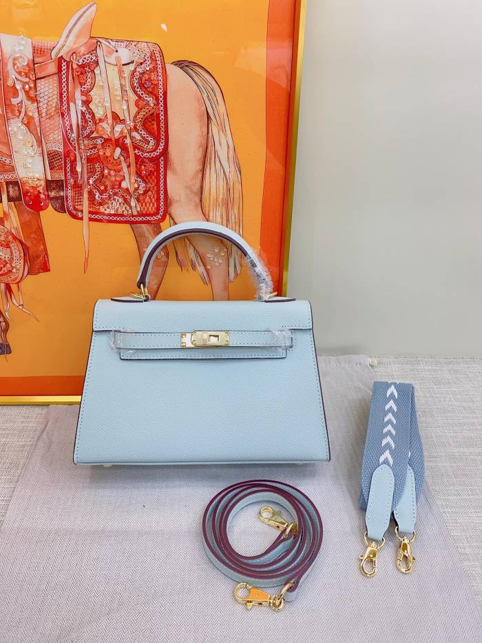 Hermes Kelly 2 Bag Gold Hardware LM071081 19-22cm