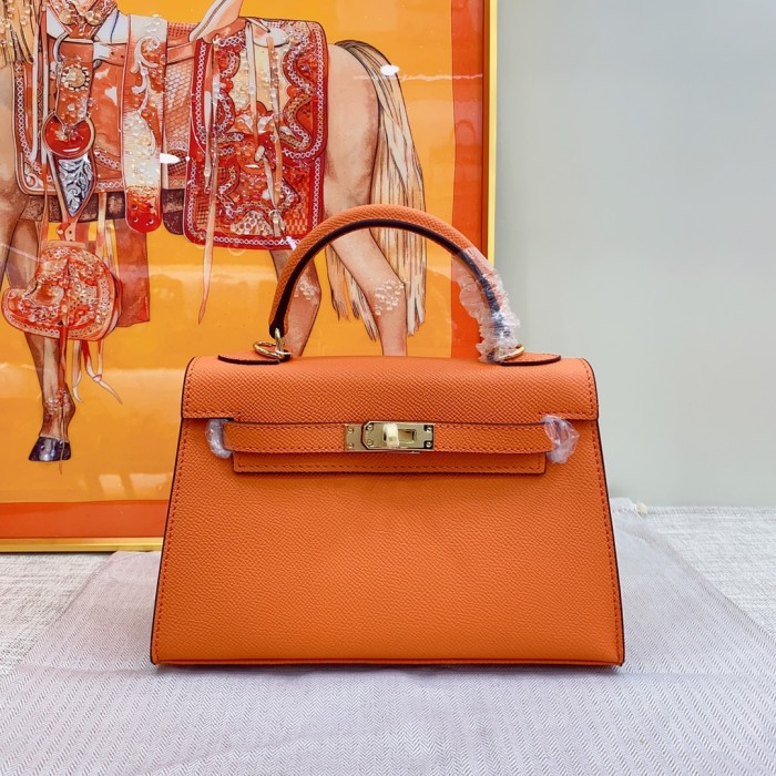 Hermes Kelly 2 Bag Gold Hardware LM071081 19-22cm
