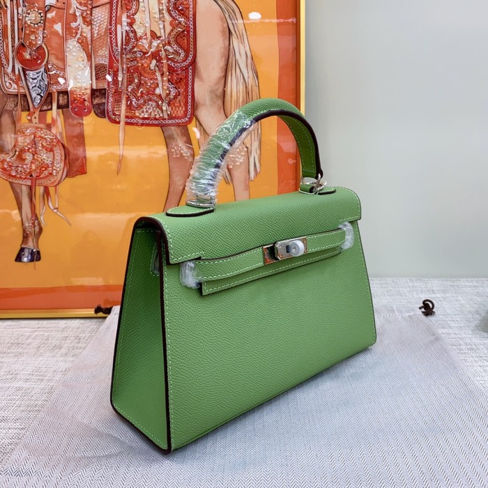 Hermes Kelly 2 Bag Silver Hardware LM081 22cm