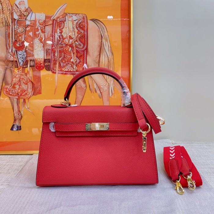 Hermes Kelly 2 Bag Gold Hardware LM071081 19-22cm