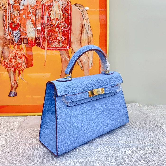 Hermes Kelly 2 Bag Gold Hardware LM071081 19-22cm