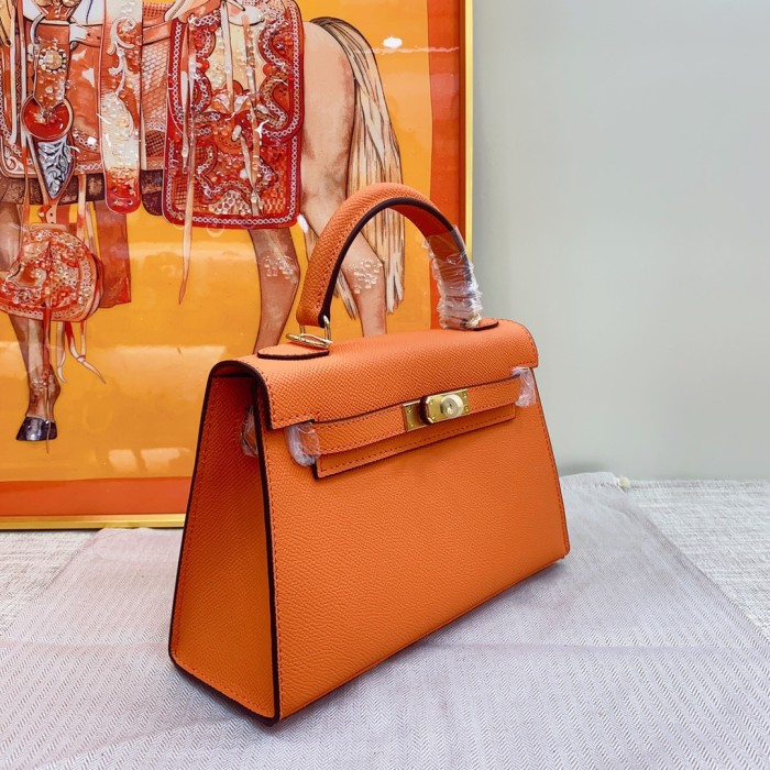 Hermes Kelly 2 Bag Gold Hardware LM071081 19-22cm