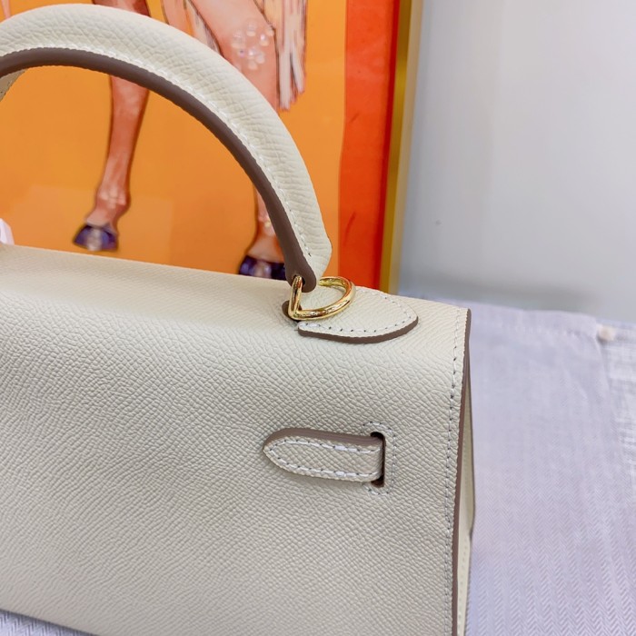 Hermes Kelly 2 Bag Gold Hardware LM071081 19-22cm