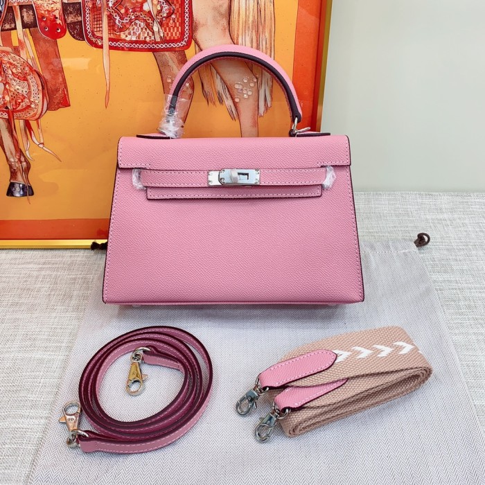 Hermes Kelly 2 Bag Silver Hardware LM081 22cm