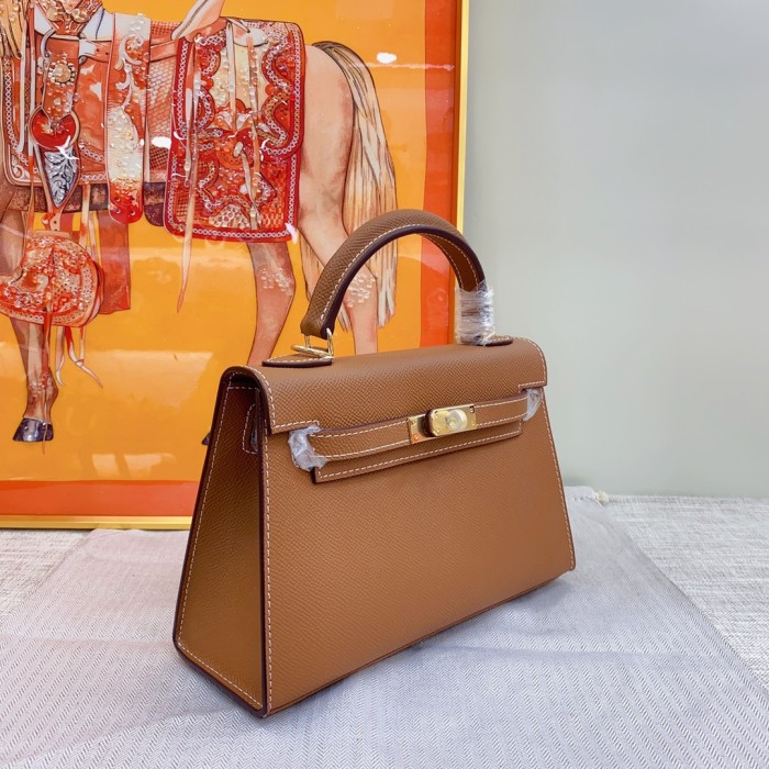 Hermes Kelly 2 Bag Gold Hardware LM071081 19-22cm
