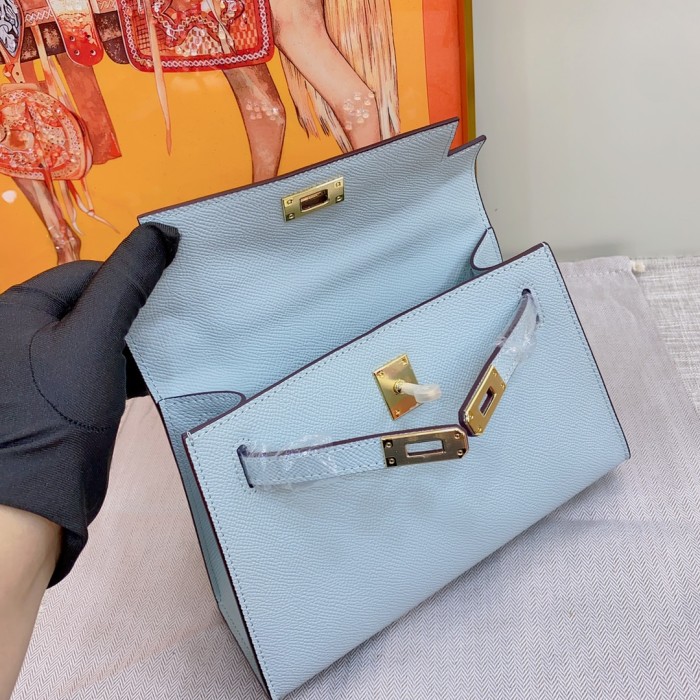 Hermes Kelly 2 Bag Gold Hardware LM071081 19-22cm