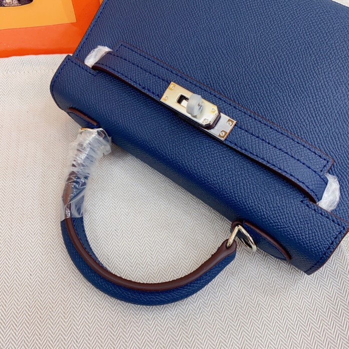 Hermes Kelly 2 Bag Silver Hardware LM081 22cm