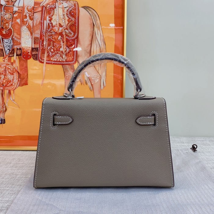 Hermes Kelly 2 Bag Silver Hardware LM081 22cm