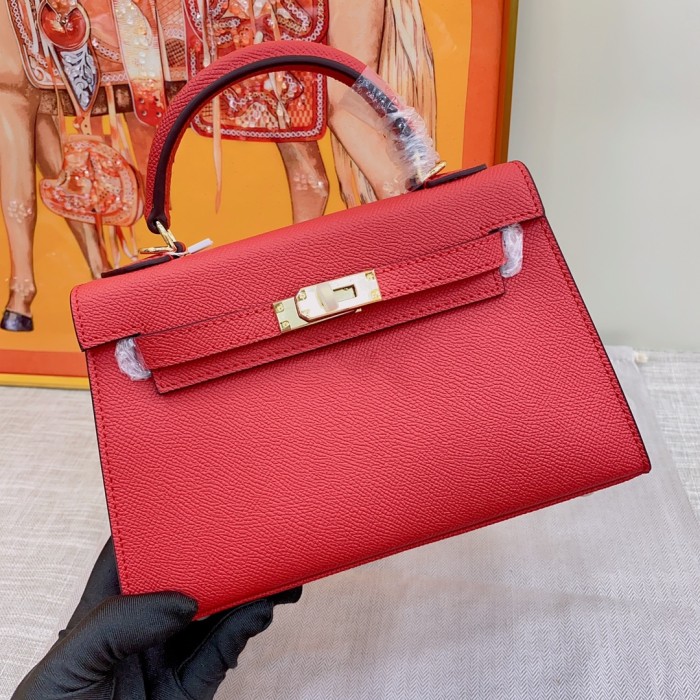 Hermes Kelly 2 Bag Gold Hardware LM071081 19-22cm