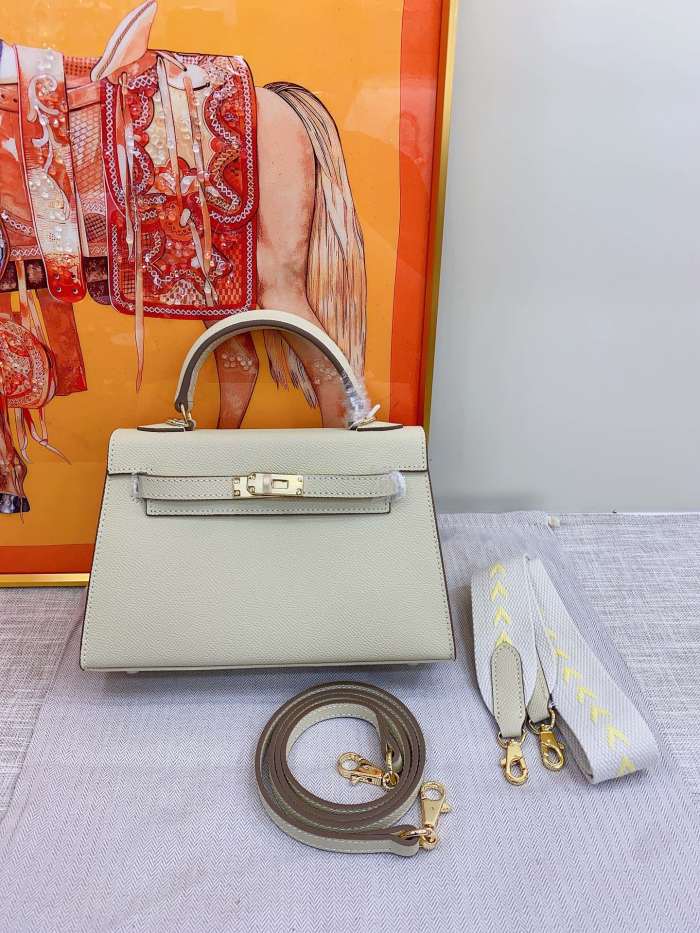 Hermes Kelly 2 Bag Gold Hardware LM071081 19-22cm