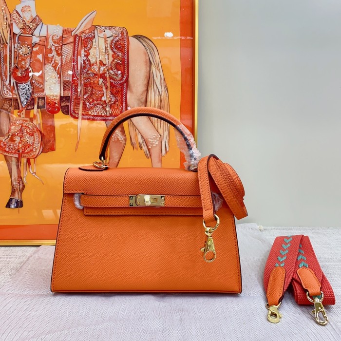 Hermes Kelly 2 Bag Gold Hardware LM071081 19-22cm