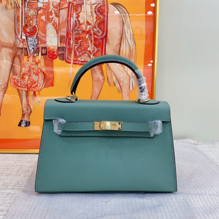 Hermes Kelly 2 Bag Gold Hardware LM071081 19-22cm