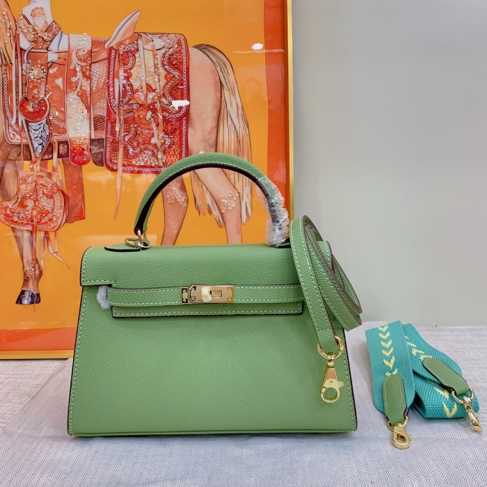 Hermes Kelly 2 Bag Gold Hardware LM071081 19-22cm