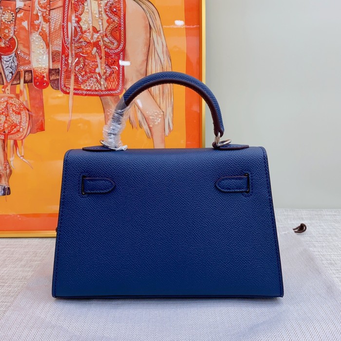 Hermes Kelly 2 Bag Silver Hardware LM081 22cm