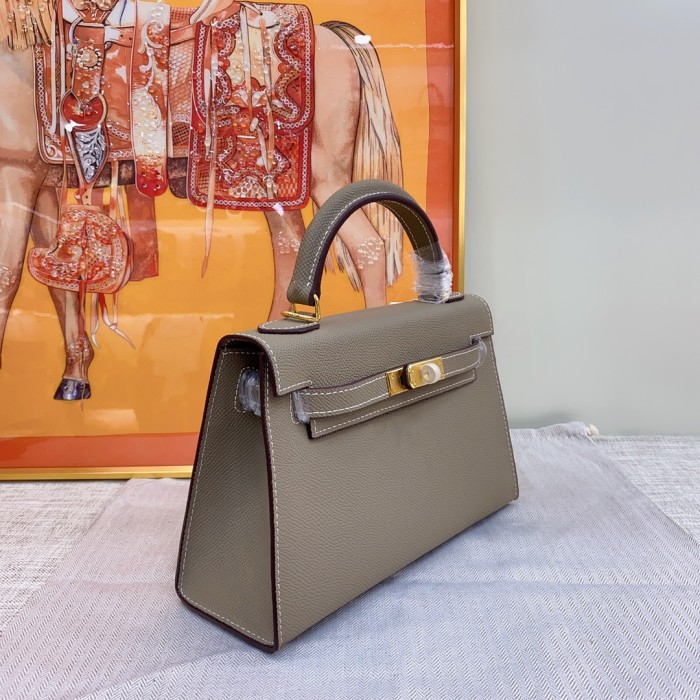 Hermes Kelly 2 Bag Gold Hardware LM071081 19-22cm