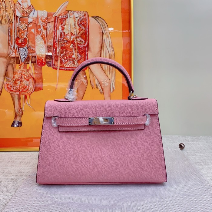 Hermes Kelly 2 Bag Silver Hardware LM081 22cm