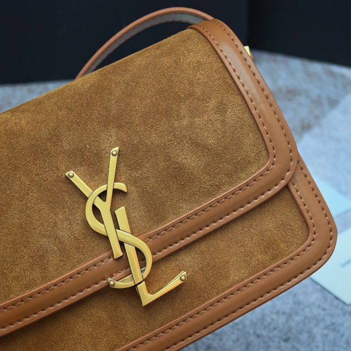 YSL Solferino Box Shoulder Bag 8856 LM071081 19-23cm