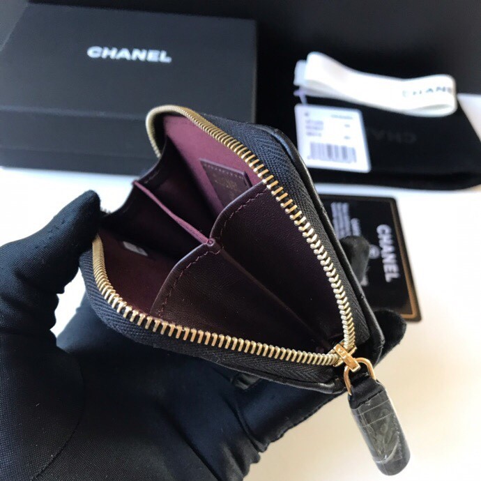 Chanel Zipper Wallet AP1650 LM031 11cm