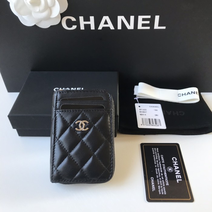 Chanel Zipper Wallet AP1650 LM031 11cm