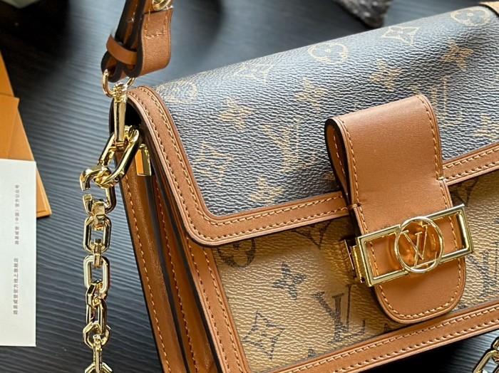 LV Dauphine Bag 44391 LLS052 20-25cm