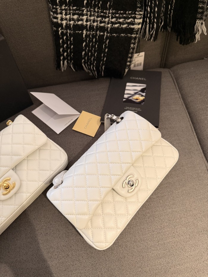 Chanel Classic Flap Bag Sheep 1112CF LLS091 23cm
