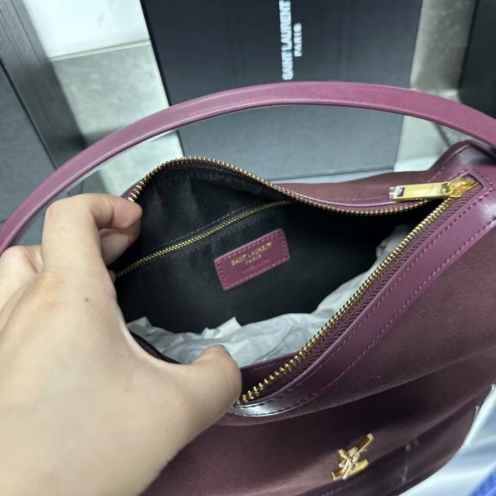YSL Camera Supple Bag 753826 LM012 28cm