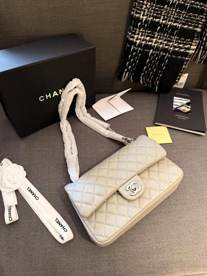 Chanel Classic Flap Bag Sheep 1112CF LLS091 23cm