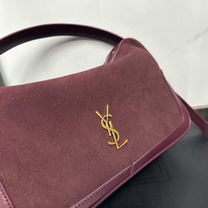 YSL Camera Supple Bag 753826 LM012 28cm
