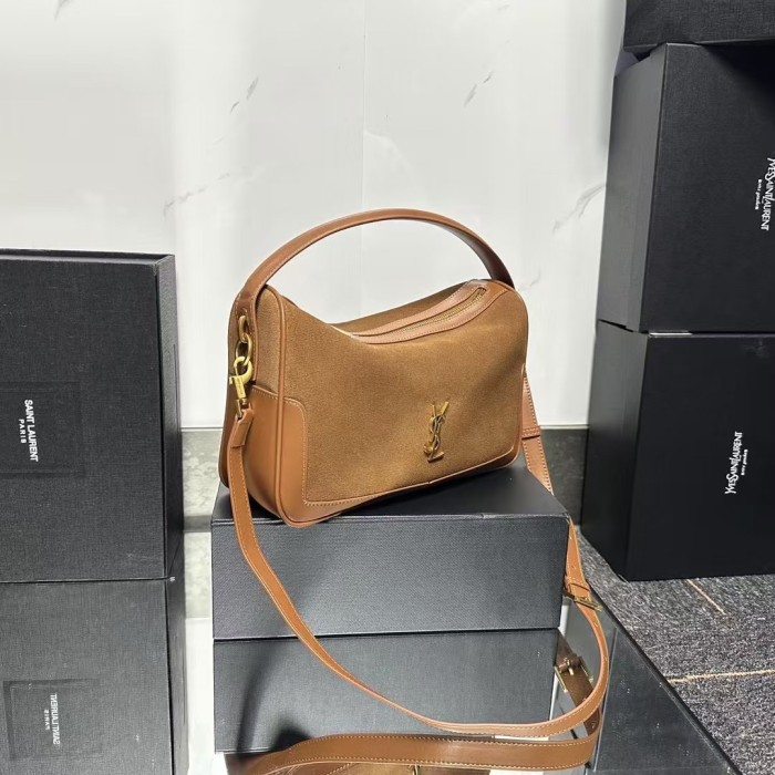 YSL Camera Supple Bag 753826 LM012 28cm