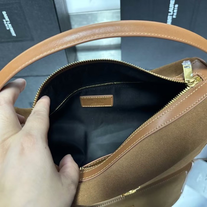 YSL Camera Supple Bag 753826 LM012 28cm