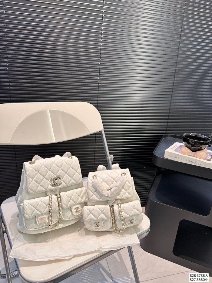 Chanel Backpack 3788 LLS002 17-20cm