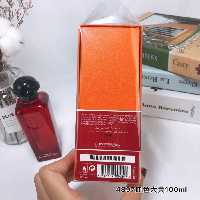 Hermes Eau De rhubarbe ecarlate 4 100ml