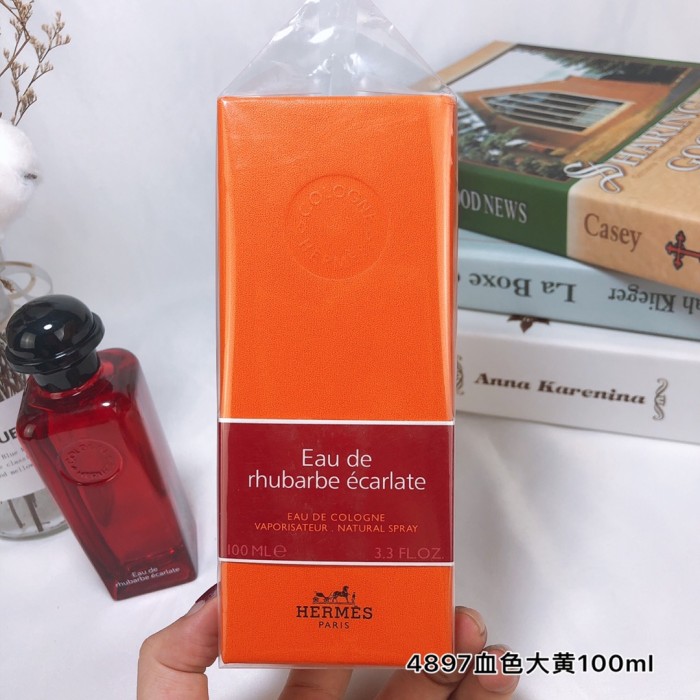 Hermes Eau De rhubarbe ecarlate 4 100ml