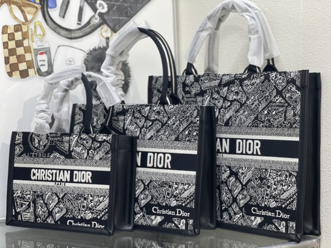 High quality Dior Book Tote With Strap 0175 LM022042062 26-41cm
